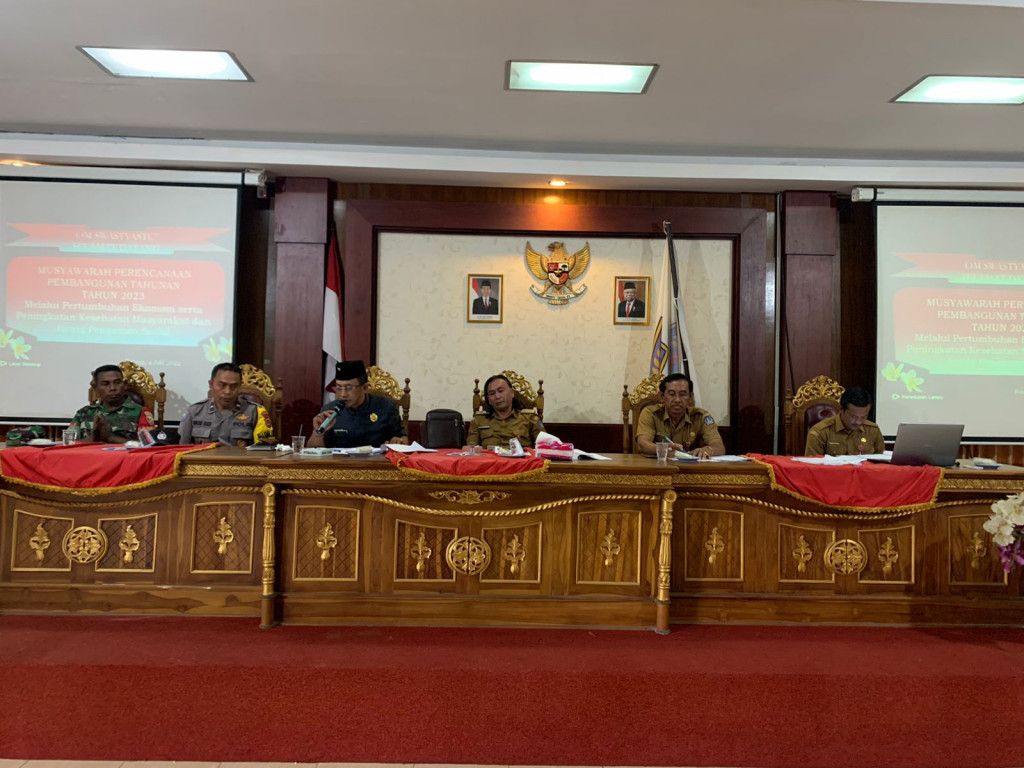 Musyawarah Desa dan Musyawarah Penyusunan Perencanaan Pembangunan Desa Petang Tahun 2023